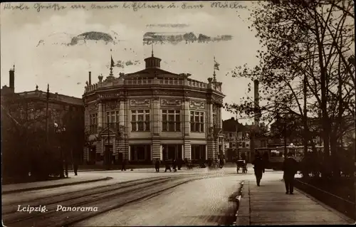 Ak Leipzig in Sachsen, Panorama