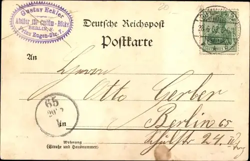 Ak Berlin Tiergarten, Kaiser Wilhelm II. auf einem Ausritt