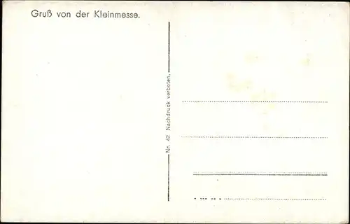 Ak Leipzig in Sachsen, Leipziger Kleinmesse