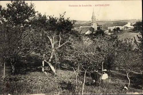 Ak Anthelupt Meurthe et Moselle, Teilansicht