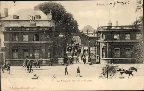 Ak Anzin Nord, Die Bergbaustätte