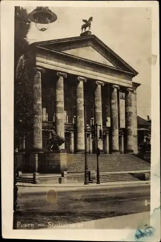 Ak Poznań Posen, Stadttheater