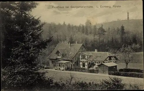 Ak Georgsmarienhütte in Niedersachsen, Forsthaus