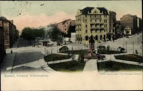 Ak Kassel in Hessen, Partie am Friedrich Wilhelm Platz