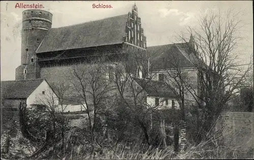 Ak Olsztyn Allenstein Ostpreußen, Schloss