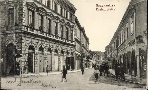 Ak Nagykanizsa Großkirchen Ungarn, Kazinczy utca