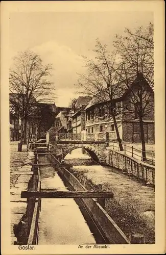 Ak Goslar am Harz, An der Abzucht