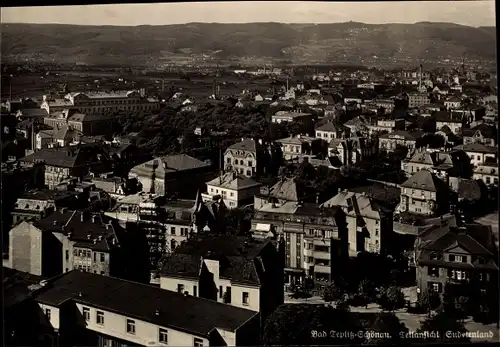 Ak Teplice Šanov Teplitz Schönau Region Aussig, Stadtansicht