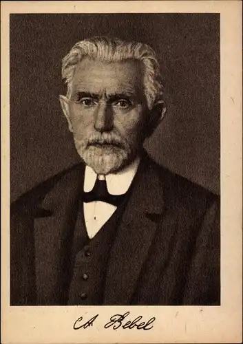 Ak August Bebel, Gründer der SDAP, Arbeiterbewegung, Portrait