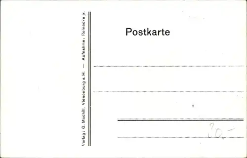 Ak Vienenburg Goslar am Harz, Gesprengter Schlot des Kalibergwerks 1936