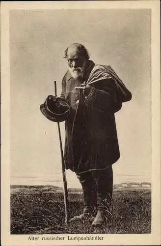 Ak Alter russischer Lumpenhändler