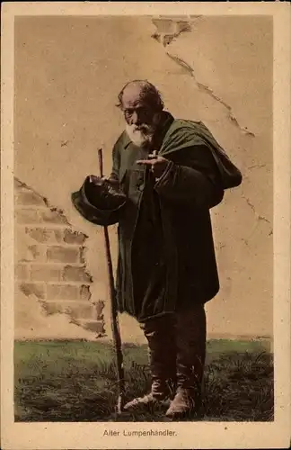 Ak Alter russischer Lumpenhändler