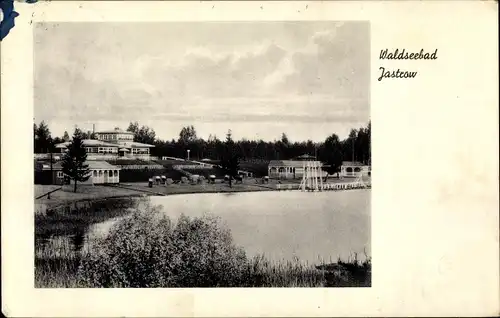 Ak Jastrowie Jastrow Westpreußen, Blick zum Waldseebad