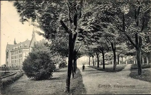 Ak Einbeck in Niedersachsen, Realgymnasium