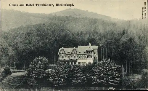 Ak Biedenkopf an der Lahn, Hotel Tannhäuser