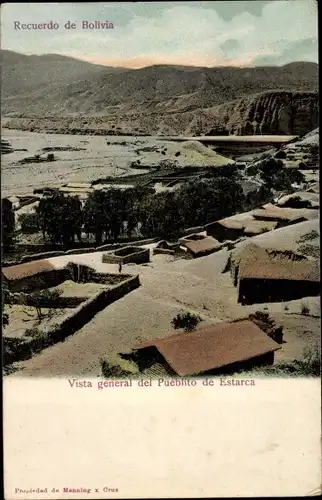 Ak Estarca Bolivien, Vista general del Pueblito de Estarca
