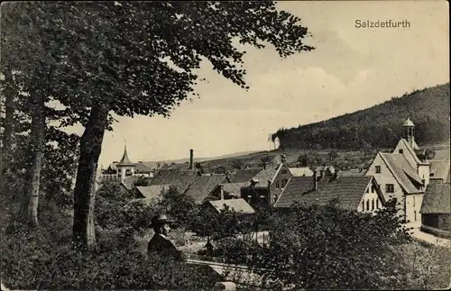 Ak Bad Salzdetfurth in Niedersachsen, Teilansicht