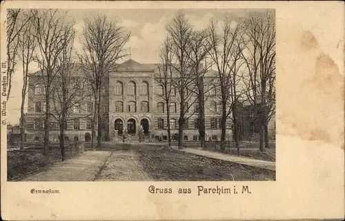 Ak Parchim in Mecklenburg, Gymnasium