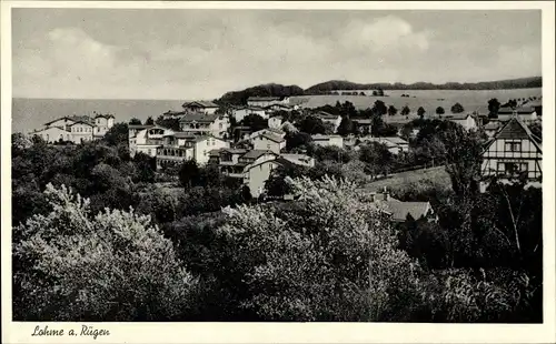 Ak Lohme auf der Insel Rügen, Gesamtansicht des Ortes