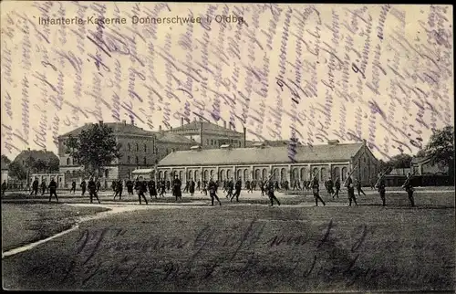 Ak Donnerschwee Oldenburg in Oldenburg, Infanterie Kaserne