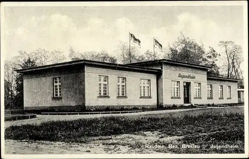 Ak Rudna Raudten Niederschlesien, Jugendheim