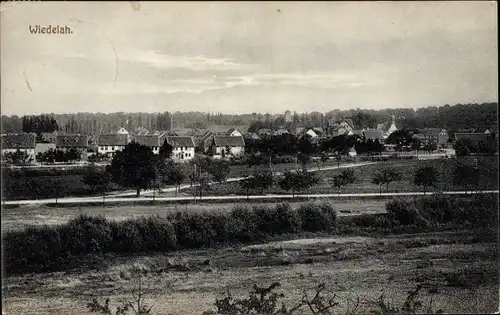 Ak Wiedelah Goslar am Harz, Blick auf den Ort