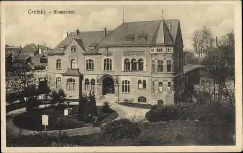 Ak Blumenthal Krefeld am Niederrhein, Gebäude vom Turnverein