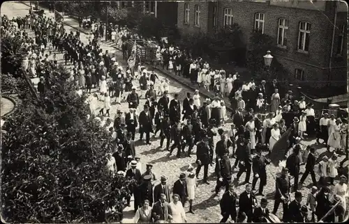 Foto Ak Hagenow in Mecklenburg, Hagenower Königsschuss 1920, Festumzug