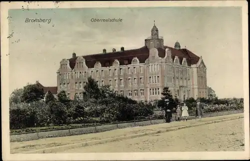 Ak Bydgoszcz Bromberg Westpreußen, Oberrealschule