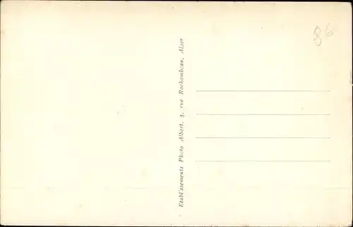 Ak Raisinville Mostaganem in Algerien, Route de Pelissier