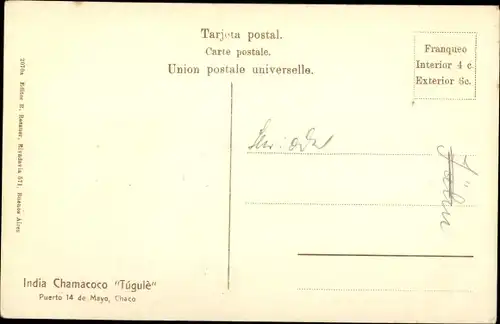Ak India Chamacoco, Tugule, Puerto 14 de Mayo, Chaco