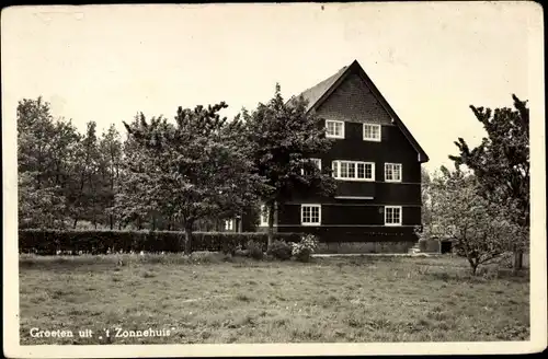 Ak Loenen Gelderland, Vacantieoord 't Zonnehuis, Leiding Jo en Wim Kniest