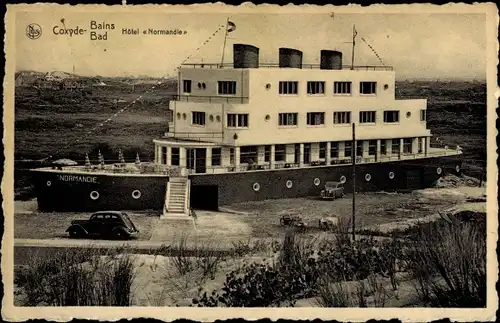 Ak Saint André Koksijde Coxyde Westflandern, Hotel Normandie