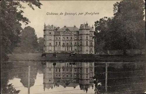 Ak Avelghem Avelgem Westflandern, Chateau de Bossuyt