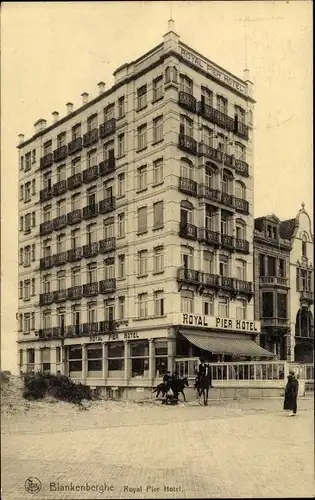 Ak Blankenberghe Blankenberge Westflandern, Royal Pier Hotel