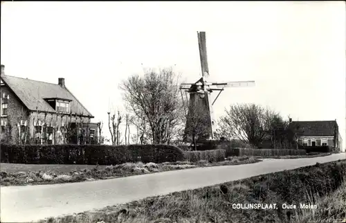 Ak Colijnsplaat Zeeland, Alte Mühle