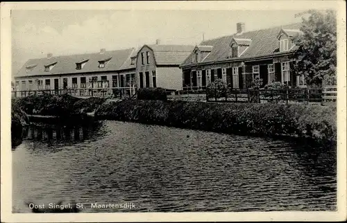 Ak Sint Maartensdijk Zeeland Niederlande, Oost Singel