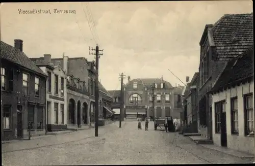 Ak Terneuzen Zeeland Niederlande, Vlooswijkstraat