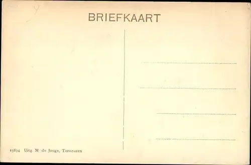 Ak Terneuzen Zeeland Niederlande, Vlooswijkstraat