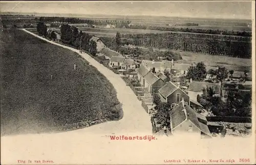 Ak Wolphaartsdijk Zeeland, Totalansicht