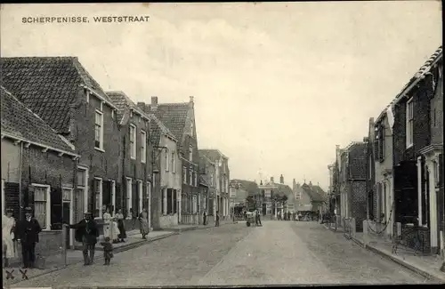 Ak Scherpenisse Zeeland, Weststraat