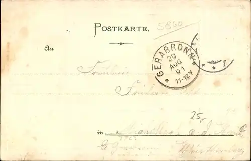 Passepartout Ak Iserlohn im Märkischen Kreis, Buchenwäldchen