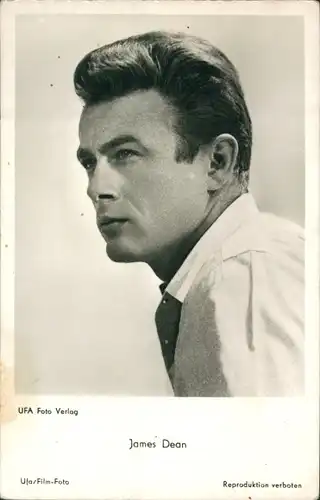 Ak Schauspieler James Dean, Portrait