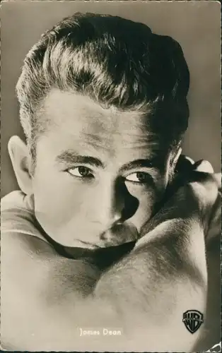 Ak Schauspieler James Dean, Portrait, Warner Bros