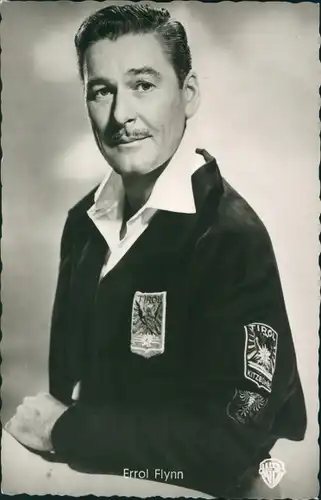 Ak Schauspieler Errol Flynn, Portrait
