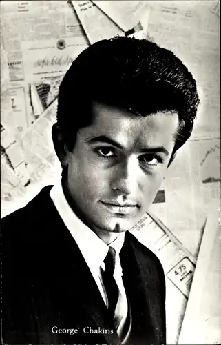 Ak Schauspieler George Chakiris, Portrait, West Side Story