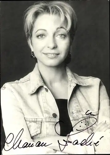 Ak Schauspielerin Manon Straché, Portrait, Autogramm