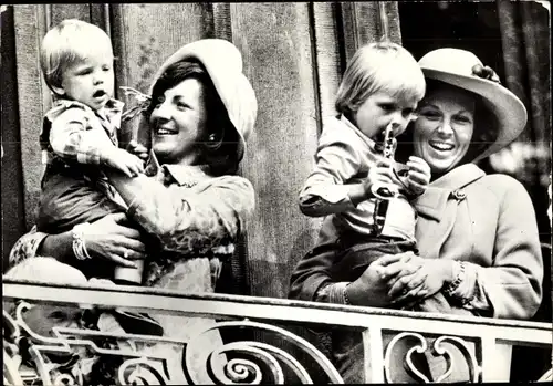 Ak Prinzessin Beatrix der Niederlande, Prinz Willem Alexander