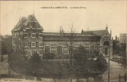 Ak Dombasle Meurthe et Moselle, Casino Solvay