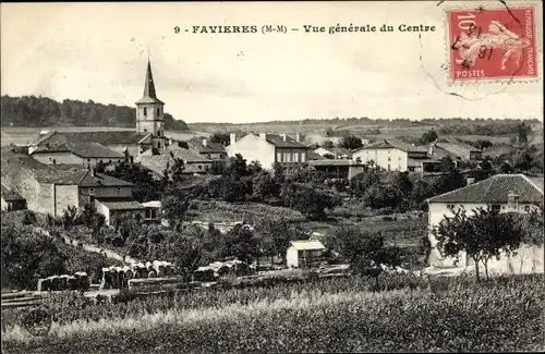 Ak Favieres Meurthe et Moselle, Gesamtansicht